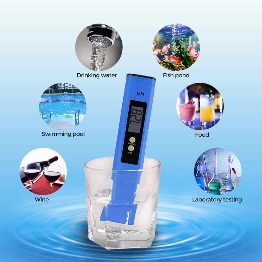 Testeur d'eau numérique Qiilu, testeur de qualité de l'eau